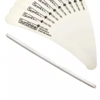 SunShine, Пилка WHITE бумеранг 100/180 C10WT, 10 шт белая