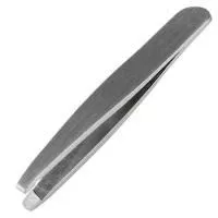 Пинцет мини для бровей скошеный Eva Bond (Ева бонд)