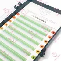 Белые ресницы I-Beauty (Ай бьюти), миксы, 20 линий